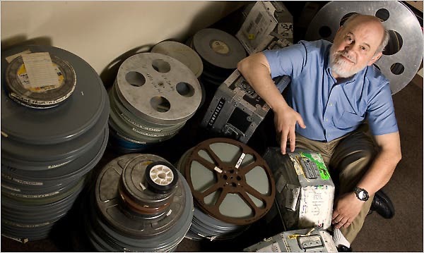 David Bordwell, the film historian, author and blogger, in an editing room on the campus of the University of Wisconsin, Madison.

Credit: Andy Manis for The New York Time
